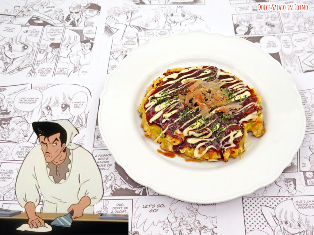 Okonomiyaki butatama di Kiss Me Licia