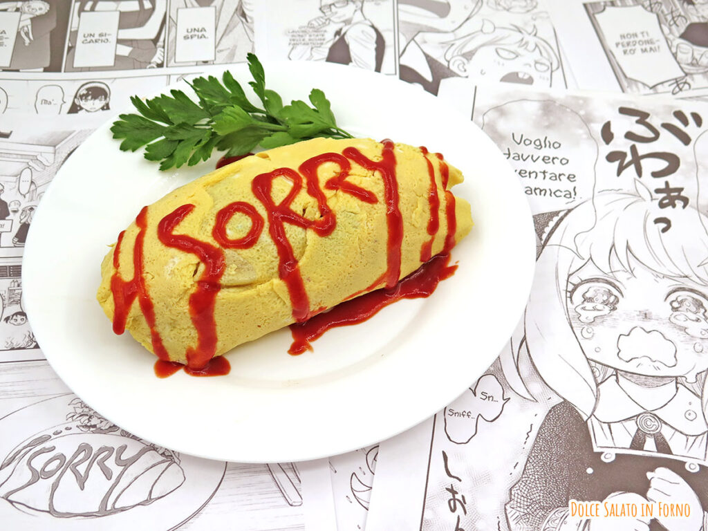 omurice sorry al microonde di Anya di Spy x Family