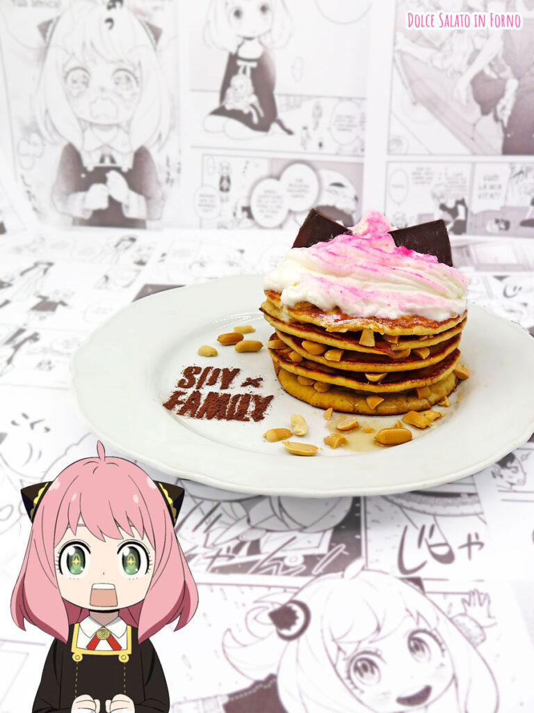 Pancake al burro di arachidi di Anya di SpyxFamily