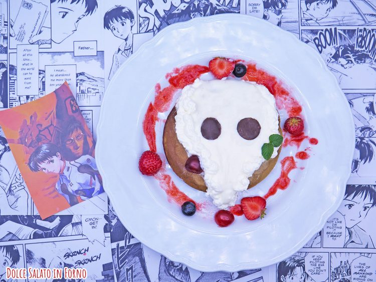 Pancake al caffè con crema latte e miele di Sachiel di Evangelion