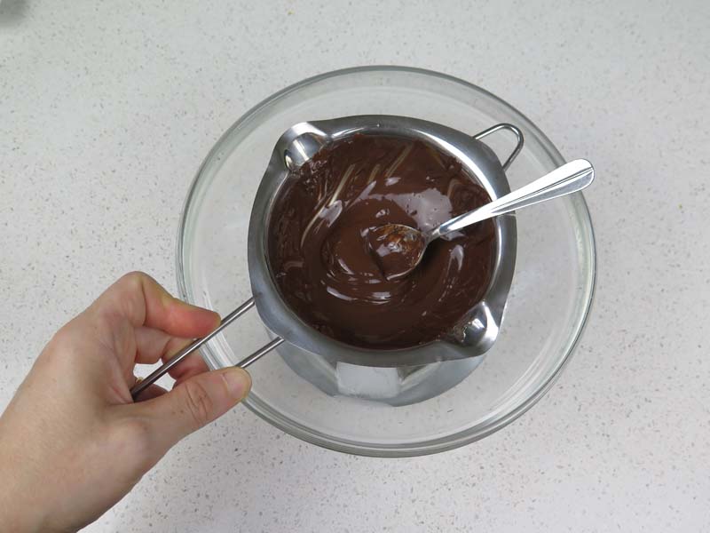raffredda il cioccolato