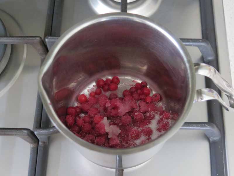 Ribes, zucchero e limone