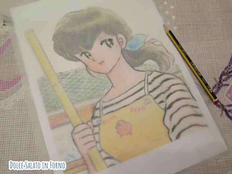 Ricalcare Kyoko Otonashi Maison Ikkoku