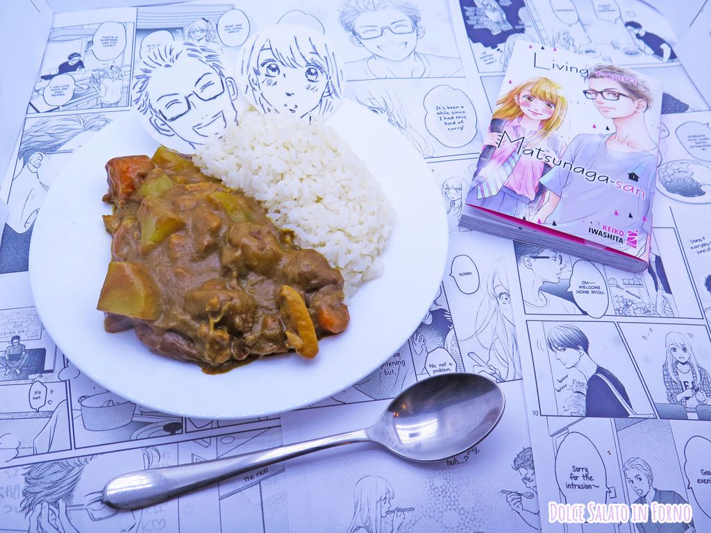 Riso al curry giapponese con pollo di Living-Room Matsunaga-san