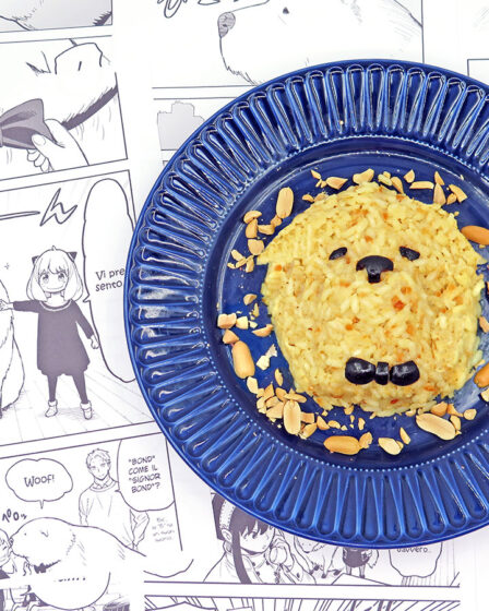 Risotto alle arachidi del cane Bond Spy x Family