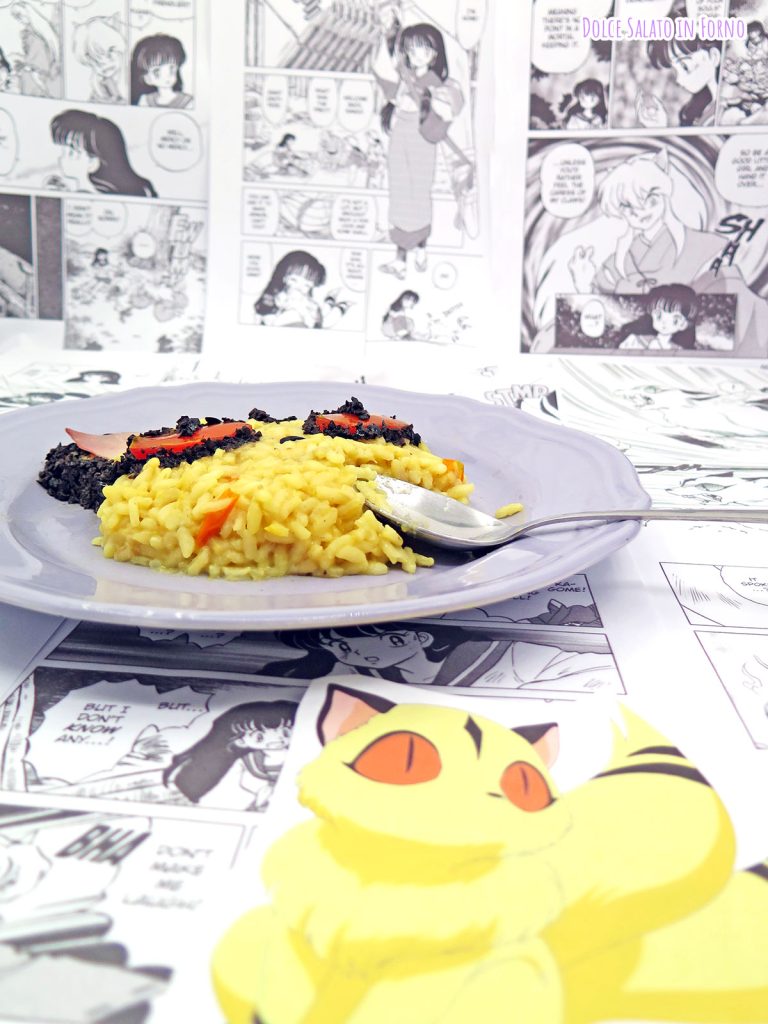 Risotto ai datterini gialli e pecorino di Kilala di Inuyasha