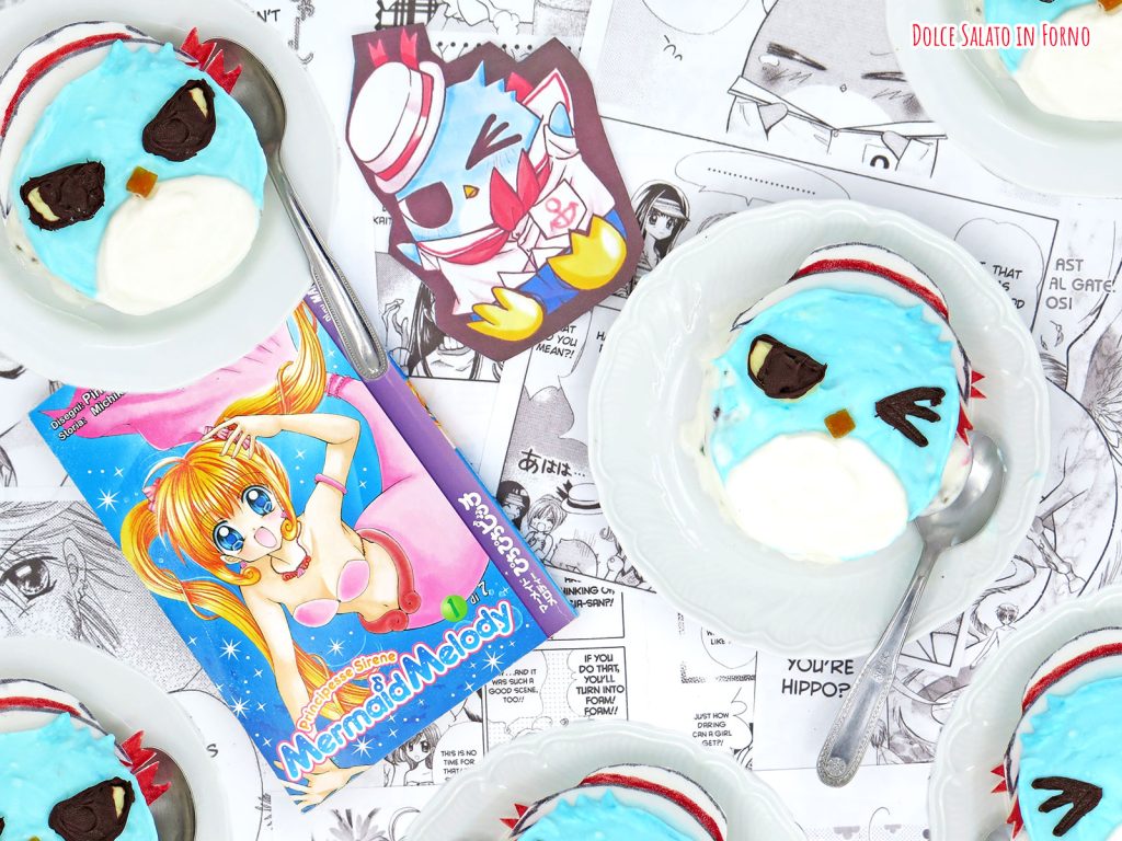 Semifreddo alla cassata a forma di Hippo di Mermaid Melody