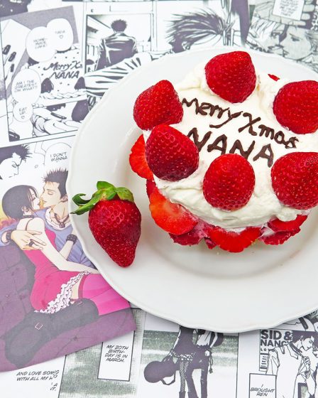 Shortcake alle fragole giapponese in tazza di Nana di Ai Yazawa