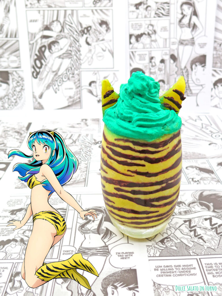 Smoothie ananas e cocco di Lamù di Uruseiyatsura