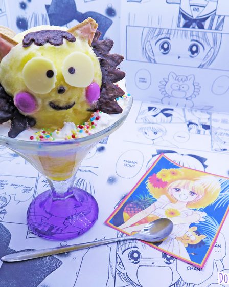 Sorbetto all'ananas a forma di Pokota di Hime-chan no ribbon