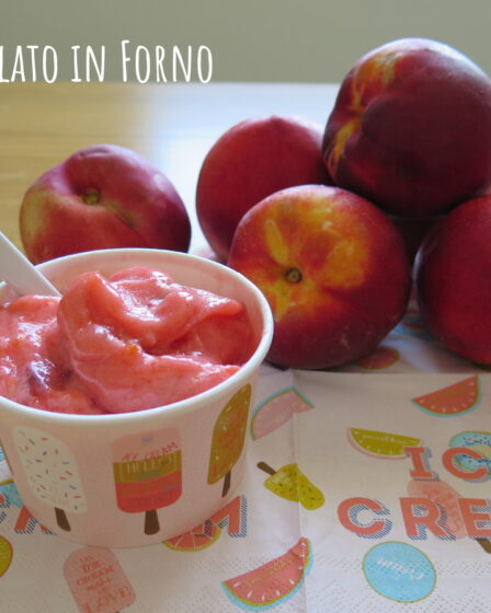 Sorbetto alla pesca