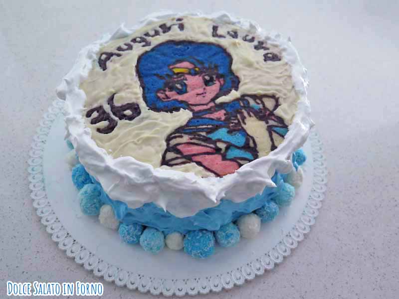 Torta cocco ananas e lime di Sailor Mercury
