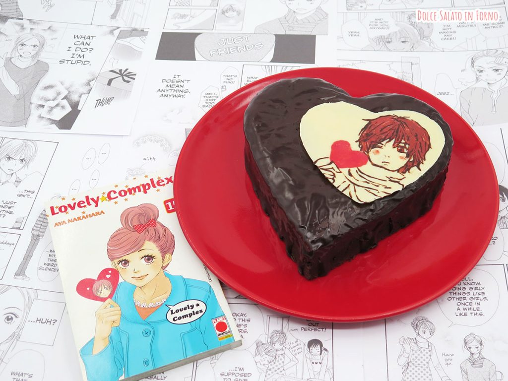 Torta a cuore di Atsushi Otani di Lovely Complex