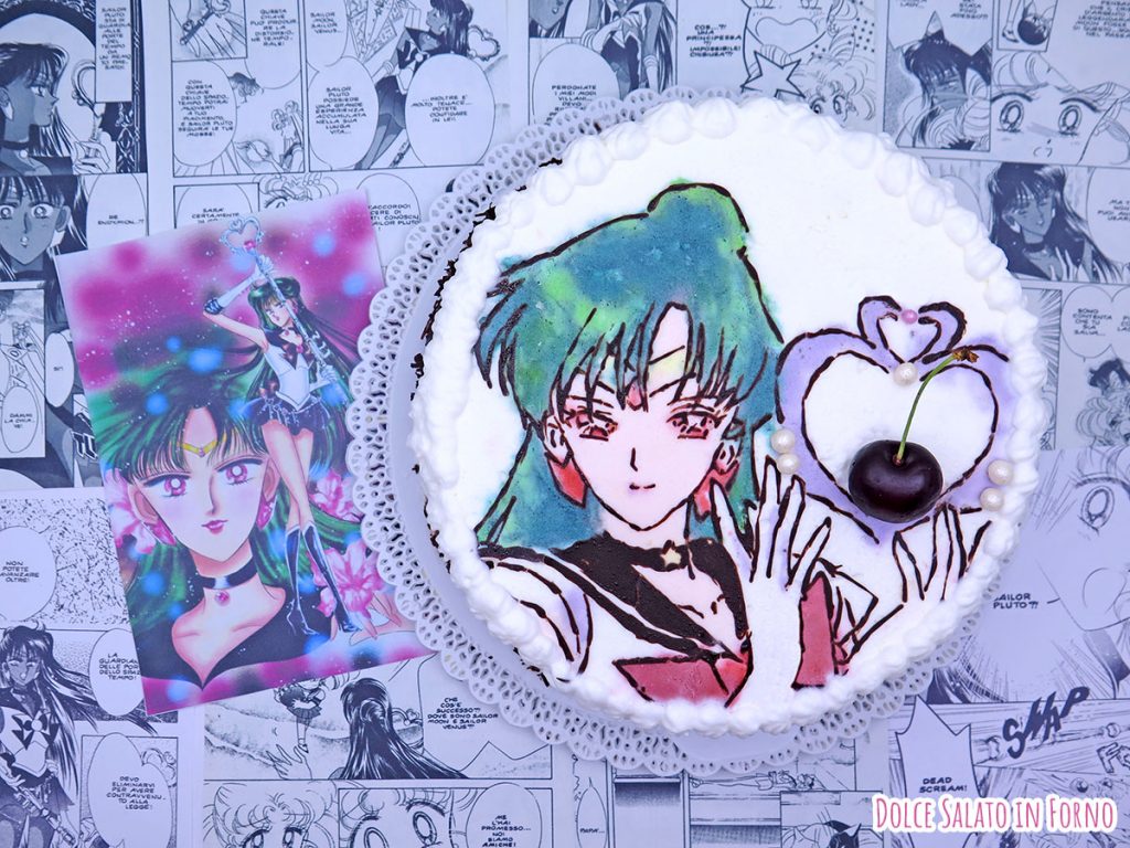 Torta foresta nera di Sailor Pluto