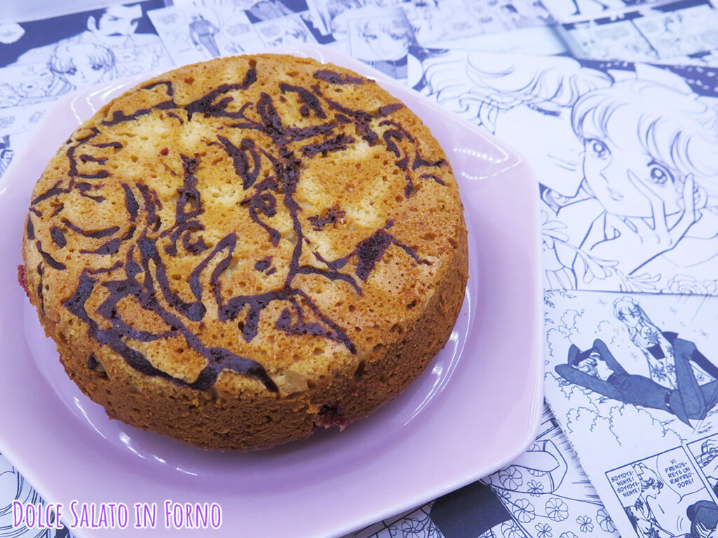 Torta alle prugne e mandorle di Haikarasan Ga Tooru