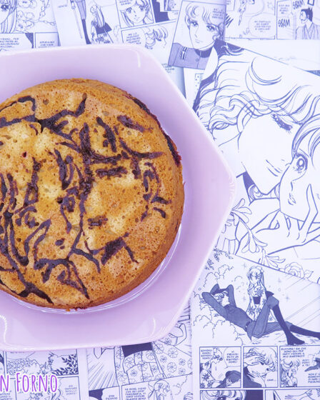 Torta alle prugne e mandorle di Haikarasan Ga Tooru