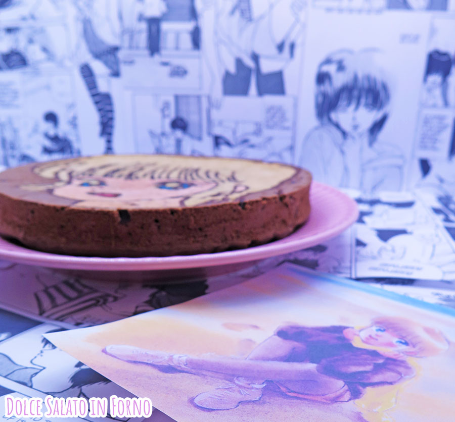 torta pere e cioccolato di Hikaru Hiyama di Kimagure Orange Road