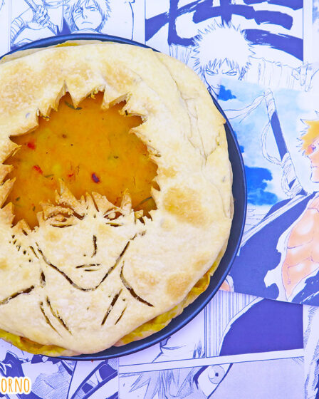 Torta salata zucca patate e pancetta di Ichigo Kurosaki di Bleach