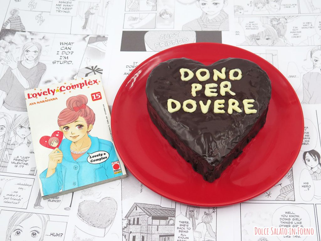 Torta di San Valentino di Risa Koizumi di Lovely Complex