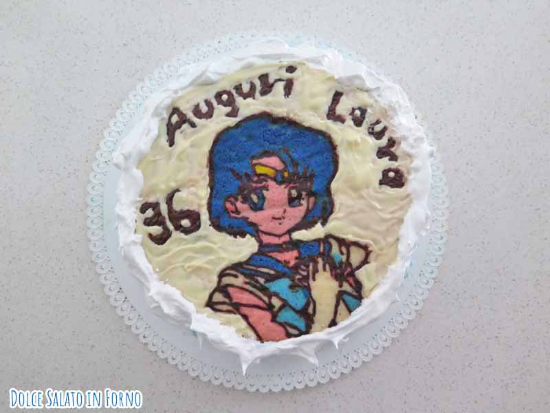 Torta tropicale di Sailor Mercury