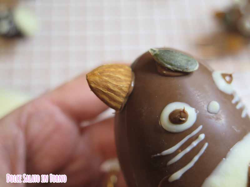 Totoro ovetto di cioccolato
