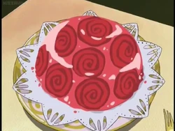 La torta Tourbillon nell'anime di Magica Doremì