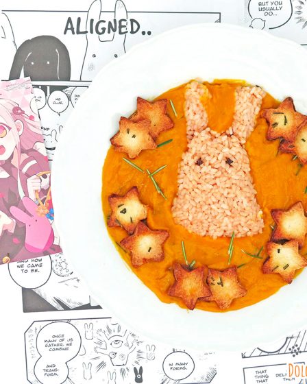 Vellutata zucca patate dei Mokke di Hanako-kun