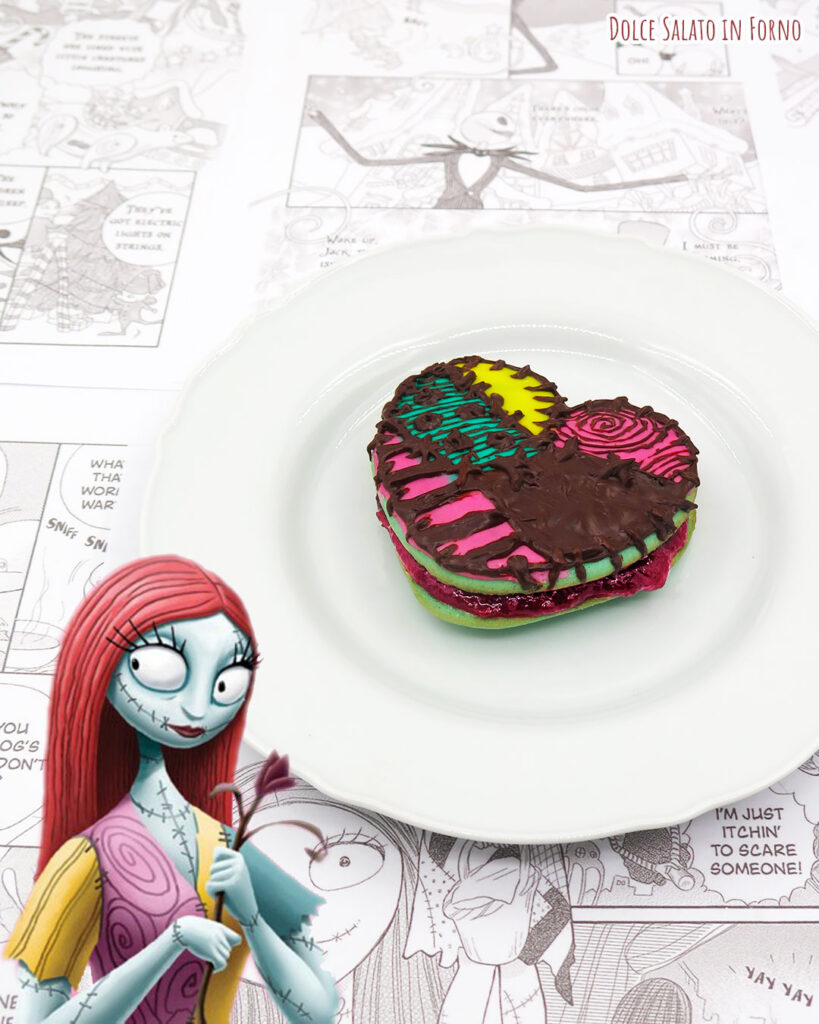 Whoopie pie alla vaniglia di Sally di Nightmare Before Christmas