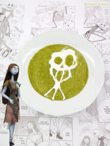 zuppa di porri di verme e alito di rana di Nightmare Before Christmas